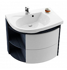 Тумба 78 см strip onyx/белый Ravak SDU Rosa Comfort R X000000313