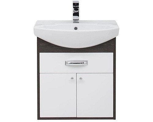 Заказать Тумба дуб кантенбери/белый 55,4 см Aquanet Грейс 00198374 в магазине сантехники Santeh-Crystal.ru