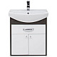 Заказать Тумба дуб кантенбери/белый 55,4 см Aquanet Грейс 00198374 в магазине сантехники Santeh-Crystal.ru
