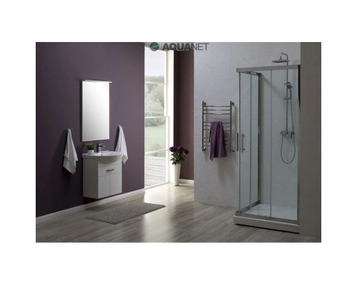 Купить Тумба белый 55,4 см Aquanet Ирис 00198381 в магазине сантехники Santeh-Crystal.ru