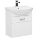 Купить Тумба белый 55,4 см Aquanet Ирис 00198381 в магазине сантехники Santeh-Crystal.ru