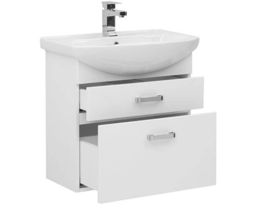 Заказать Тумба белый 60,4 см Aquanet Ирис 00198383 в магазине сантехники Santeh-Crystal.ru