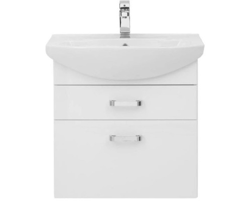 Заказать Тумба белый 60,4 см Aquanet Ирис 00198383 в магазине сантехники Santeh-Crystal.ru