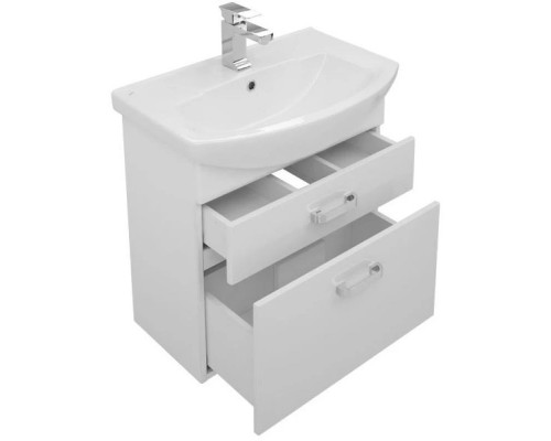 Заказать Тумба белый 60,4 см Aquanet Ирис 00198383 в магазине сантехники Santeh-Crystal.ru