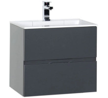 Тумба серый антрацит 59 см Aquanet Алвита 00183991