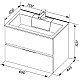 Заказать Тумба белый 69 см Aquanet Алвита 00184302 в магазине сантехники Santeh-Crystal.ru