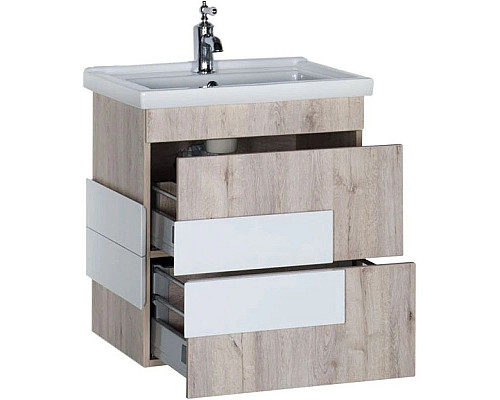 Заказать Тумба дуб кантри 55,5 см Aquanet Мадейра 00183069 в магазине сантехники Santeh-Crystal.ru