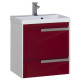 Приобрести Тумба белый/бордо 59 см Aquanet Тиволи 00180062 в магазине сантехники Santeh-Crystal.ru