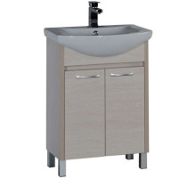 Тумба белый дуб 59,4 см Aquanet Донна 00169041