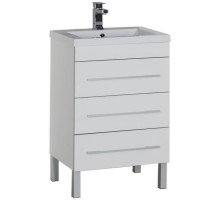 Тумба белый 57 см Aquanet Верона 00178253