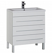 Тумба белый 74 см Aquanet Верона 00178254