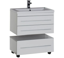 Тумба белый 74 см Aquanet Верона 00176669