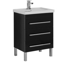 Тумба черный 57,5 см Aquanet Сиена 00186367