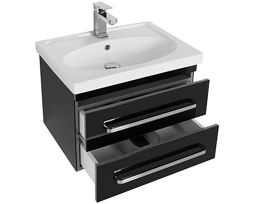 Приобрести Тумба черный 57,5 см Aquanet Сиена 00189235 в магазине сантехники Santeh-Crystal.ru