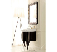 Тумба черный глянец 58,5 см Kerasan Retro 7361K1