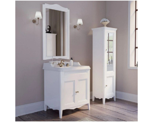 Купить Тумба с раковиной белый 68 см Tiffany World Veronica Nuova VER2068B+AR824BIx1KOMPLEKT в магазине сантехники Santeh-Crystal.ru