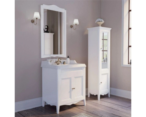 Купить Тумба с раковиной белый 73 см Tiffany World Veronica Nuova VER2073-B+AR834bix1 в магазине сантехники Santeh-Crystal.ru