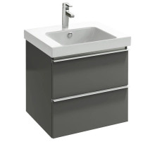 Тумба серый антрацит глянец 57 см Jacob Delafon Odeon Up EB878-442