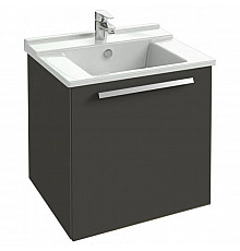 Тумба серый антрацит 57 см Jacob Delafon Struktura EB1383-N14