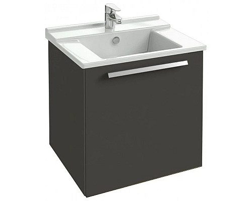 Заказать Тумба серый антрацит 57 см Jacob Delafon Struktura EB1383-N14 в магазине сантехники Santeh-Crystal.ru