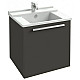 Заказать Тумба серый антрацит 57 см Jacob Delafon Struktura EB1383-N14 в магазине сантехники Santeh-Crystal.ru