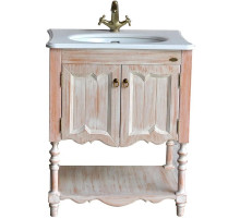 Тумба с раковиной персик 75 см Atoll Флоренция