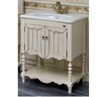 Тумба с раковиной слоновая кость состаренная 75 см Atoll Флоренция