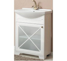 Тумба с раковиной белый матовый 66 см Atoll Палермо PALERMO66TWMAT/ST