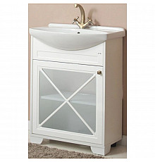 Тумба с раковиной белый матовый 66 см Atoll Палермо PALERMO66TWMAT/ST