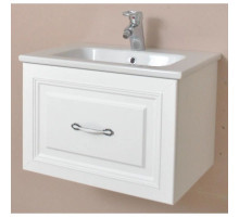 Тумба с раковиной белый матовый 60,5 см Atoll Валери