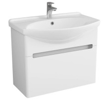 Тумба белый глянец 72 см OWL 1975 Lagerta OW08.02.00