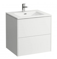 Тумба с раковиной белый глянец 60 см Laufen Base 8.6496.0.261.104.1