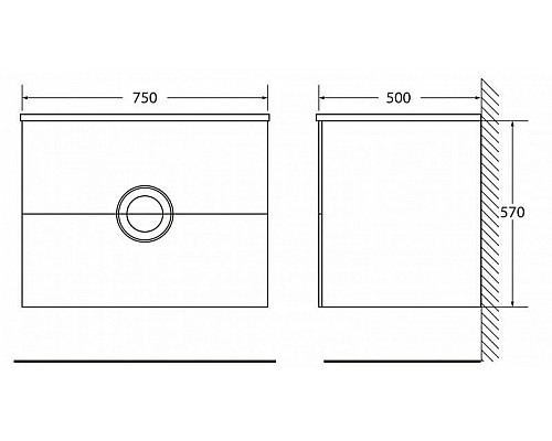 Santeh-Crystal.ru: Тумба Bianco Lucido 75 см BelBagno Onda ONDA-750-2C-SO-BL Приобрести Тумба Bianco Lucido 75 см BelBagno Onda ONDA-750-2C-SO-BL в магазине сантехники Santeh-Crystal.ru