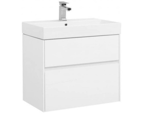 Заказать Тумба белый глянец 69,5 см Aquanet Бруклин 00203959 в магазине сантехники Santeh-Crystal.ru