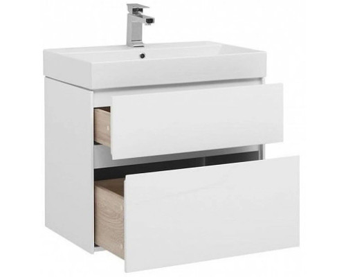 Заказать Тумба белый глянец 69,5 см Aquanet Бруклин 00203959 в магазине сантехники Santeh-Crystal.ru