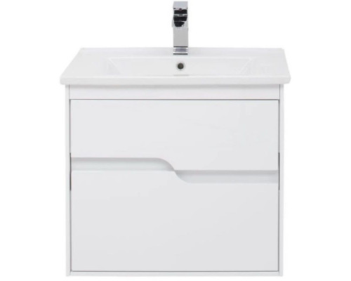 Заказать Тумба белый глянец 62 см Aquanet Модена 00198485 в магазине сантехники Santeh-Crystal.ru