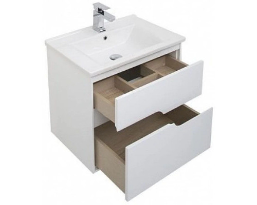 Заказать Тумба белый глянец 62 см Aquanet Модена 00198485 в магазине сантехники Santeh-Crystal.ru