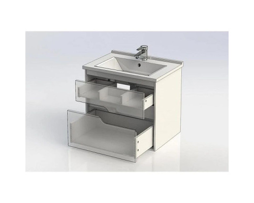 Заказать Тумба белый глянец 62 см Aquanet Модена 00198485 в магазине сантехники Santeh-Crystal.ru