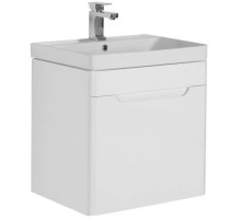 Тумба белый глянец 59 см Aquanet София 00196956