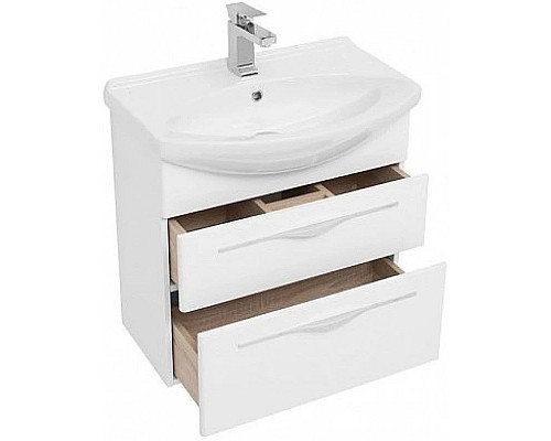 Приобрести Тумба белый глянец 62,2 см Aquanet Ирвин 00203969 в магазине сантехники Santeh-Crystal.ru