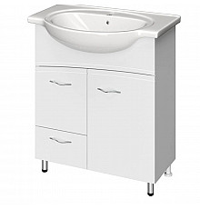 Тумба белый глянец 66,2 см Cersanit Erica New SU-ERN-ERI70