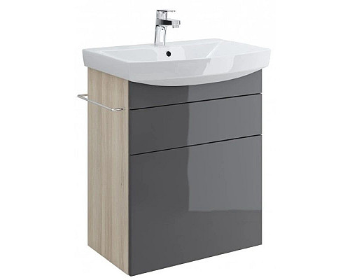 Santeh-Crystal.ru: Тумба серый/ясень 55,4 см Cersanit Smart SU-SMA-CA60/Gr Купить Тумба серый/ясень 55,4 см Cersanit Smart SU-SMA-CA60/Gr в магазине сантехники Santeh-Crystal.ru