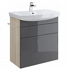 Тумба серый/ясень 64,5 см Cersanit Smart SU-SMA-CA70/Gr