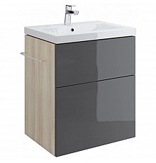 Тумба серый/ясень 59,8 см Cersanit Smart SU-SMA-CO60/Gr