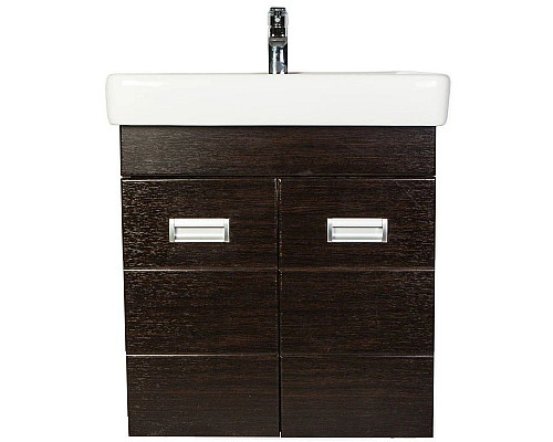 Заказать Тумба с раковиной венге 60 см Orange Таис TP2-TUV+RA в магазине сантехники Santeh-Crystal.ru