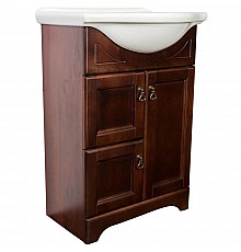 Тумба с раковиной орех антикварный 60 см Orange Classic F7-60TU1