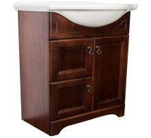 Тумба с раковиной орех антикварный 74,5 см Orange Classic F7-75TU1