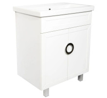 Тумба с раковиной белый матовый 70,5 см Orange Fosi Fosi-70TU+RA