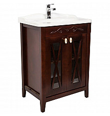 Тумба с раковиной орех антикварный 65 см Orange Villi Villi-65TU+RA