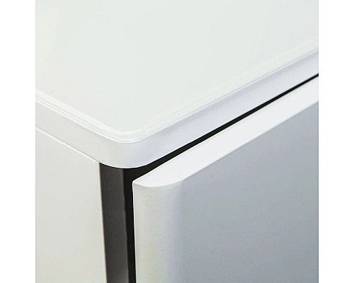 Приобрести Тумба с раковиной белый глянец 75 см Orange Moon Mo-75TU+RA в магазине сантехники Santeh-Crystal.ru